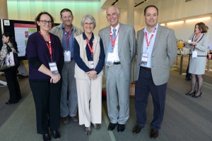 Jacqui Norris with Richard Malik, Tanya Sorrell, Ed Breitschwerdt and Michael Ward at the 2014 Zoonoses conference